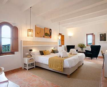 Juniorsuite mit Turmterrasse