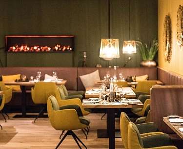 Kaminzimmer im Romantik Hotel Achterdiek