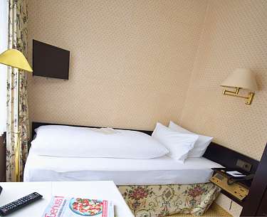 kleines Einzelzimmer Romantik Hotel Bösehof