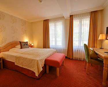 Einzelzimmer mit Blick auf den Eiger