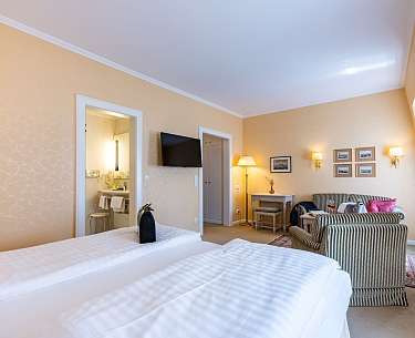 Komfortzimmer Romantik Hotel Zehntkeller