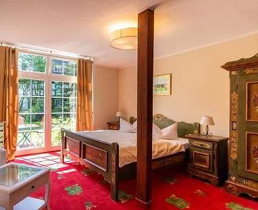 Doppelzimmer Scheune Romantik Hotel Zum Lindengarten