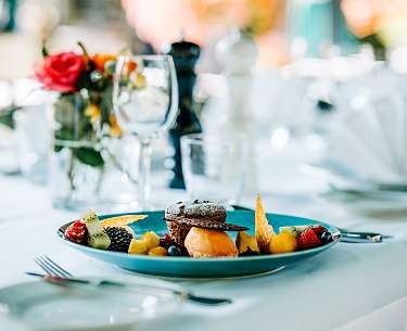 Hochzeit saal in Lohmann's Romantik Hotel Gravenberg