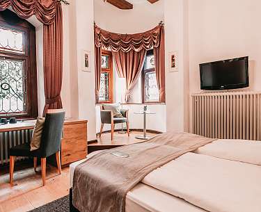 Schlosszimmer Romantik Hotel Schloss Hohenstein