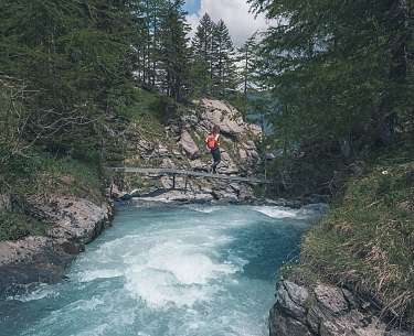 Sannenland Wasserfall Wanderung