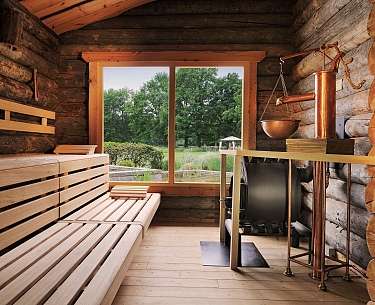 Mühlrad-Aufguss-Sauna