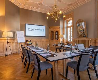 Schweizerhof Flims Waldhaus Seminar Salle de Lecture Meetingroom 