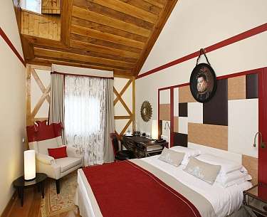 Solar Do Castelo Mansarda Room