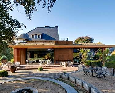 Natur und Umgebung mit Blick auf das Romantik Hotel Le Val d’Amblève