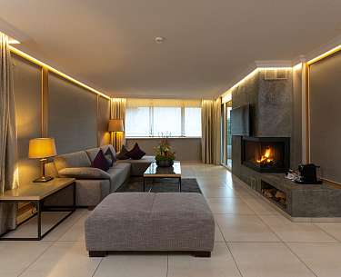 Blick auf die Superior Suite mit zwei Schlafzimmern