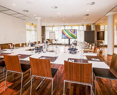 Tagungsraum in Romantik Hotel Kleber Post 