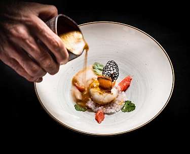 Gericht im Le Vignier 