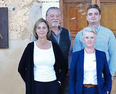 Ihre Gastgeber Familie Haupt und Christine Sturm 