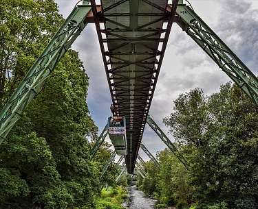 Eisenbahnbrücke im Bergischen Land