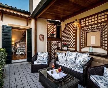 Doppelzimmer Superior Romantik Hotel Villa Margherita