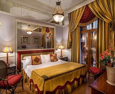 Doppelzimmer Deluxe Romantik Hotel Villa Margherita