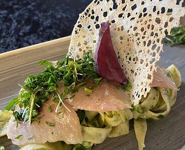 Vorspeise in Romantik Berghotel Astenkrone 