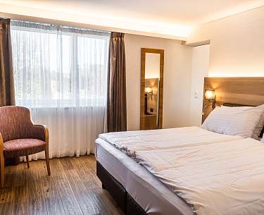 Doppelzimmer Romantik Hotel Le Vignier