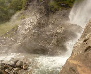 Partschinser Wasserfall in Südtirol