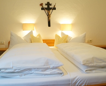 Doppelzimmer im Pilgerhaus Romantik Hotel Zum Klosterbräu