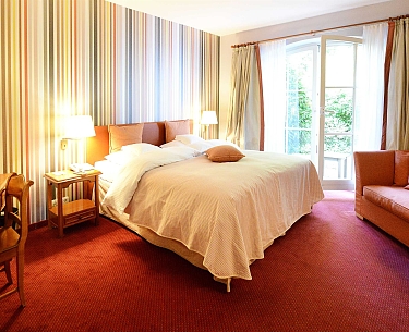 Doppelzimmer mit Terrasse Romantik Hotel Jagdhaus Waldfrieden