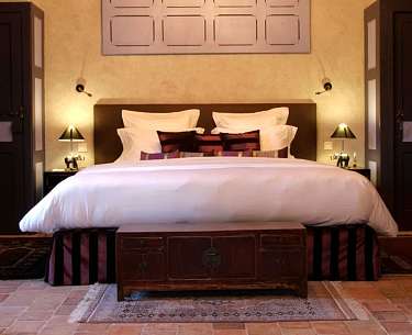 Zimmer Chateau de lAbbaye de Moreilles