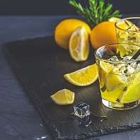 Zitronen Gin